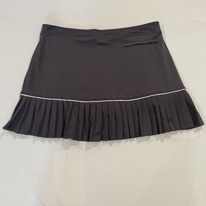 Slazenger Charcoal Pleated Skater Skirt
